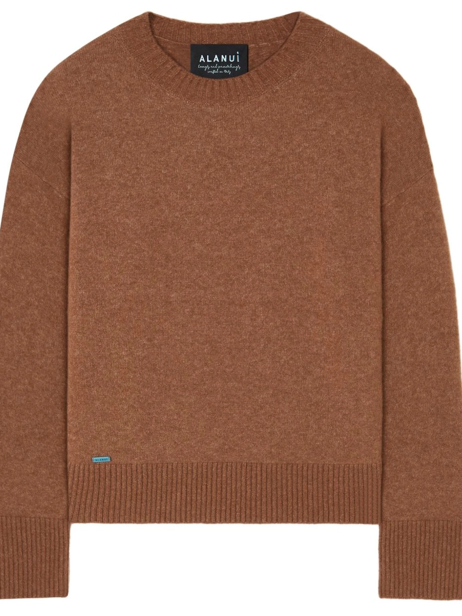 Cheap cashmere-blend Alanui jumper Women ribbed-edge 0814